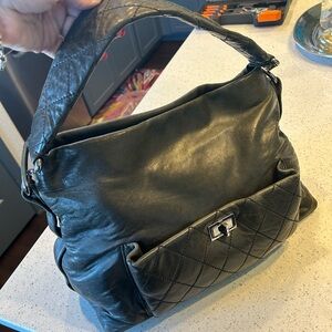 Chanel Lambskin Hobo Bag